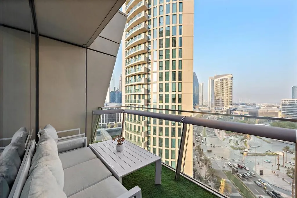 First Class 2Br Burj Khalifa View Дубай Апартаменты