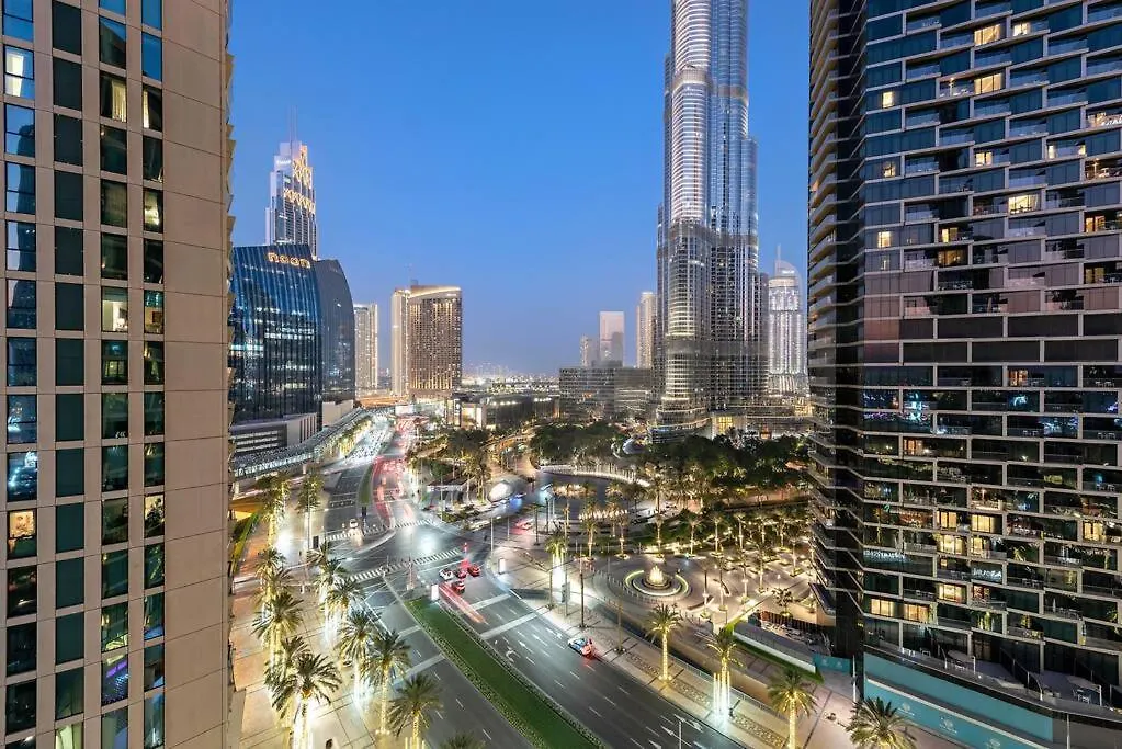 First Class 2Br Burj Khalifa View Дубай Апартаменты
